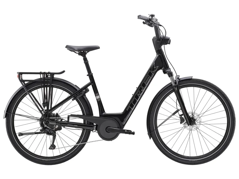 Trek Verve+ 2 Lowstep 400Wh 2026 Electric Hybrid Bike - Trek Black