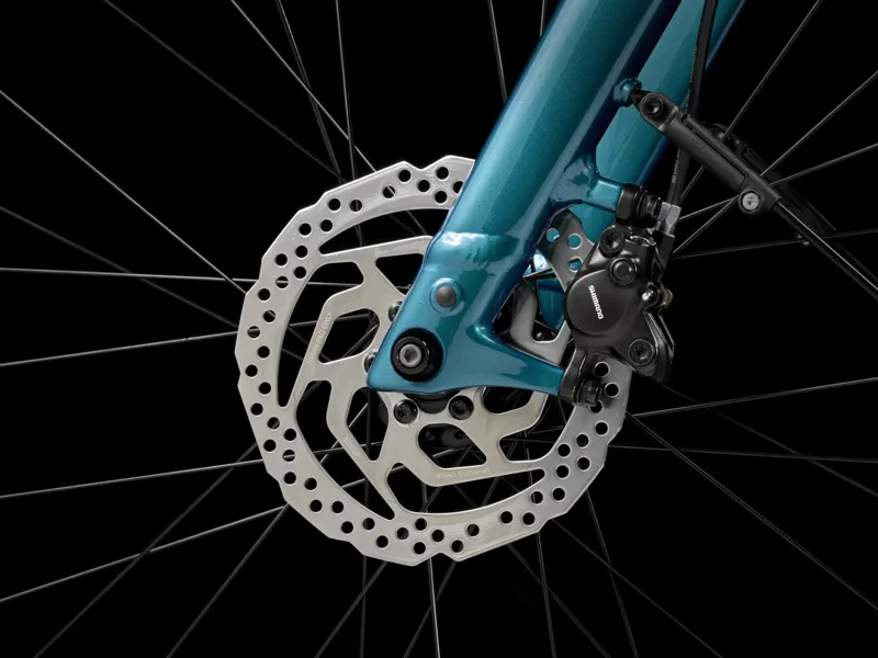 Trek Verve+ 2 Lowstep 400Wh 2026 Electric Hybrid Bike - Dark Aquatic-4