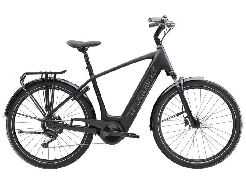 Trek Verve+ 3 400wh 2026 Electric Hybrid Bike - Trek Black