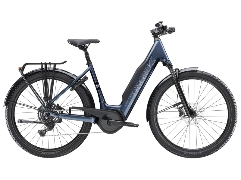 Trek Verve+ 4 800wh Lowstep 2026 Electric Hybrid Bike - Galactic Grey
