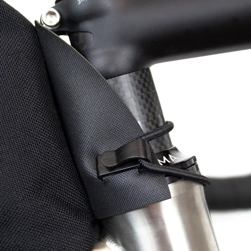 Restrap Bolt on Top Tube Bag - 0.8L - Black-2