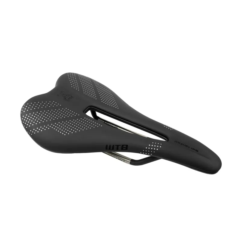 WTB Gravelier Saddle - Titanium Rails - Black