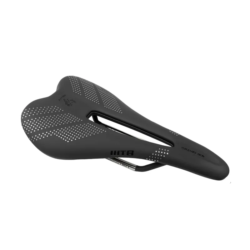 WTB Gravelier Saddle - Stainless Steel Rails - Black