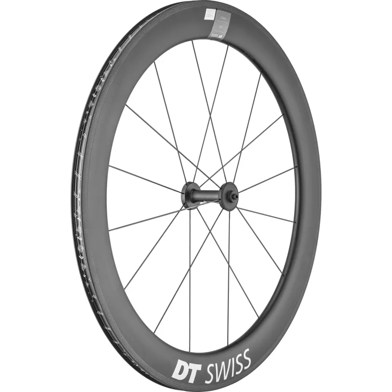 DT Swiss ARC 1400 DICUT 17mm Rim Carbon Clincher Front Road Wheel