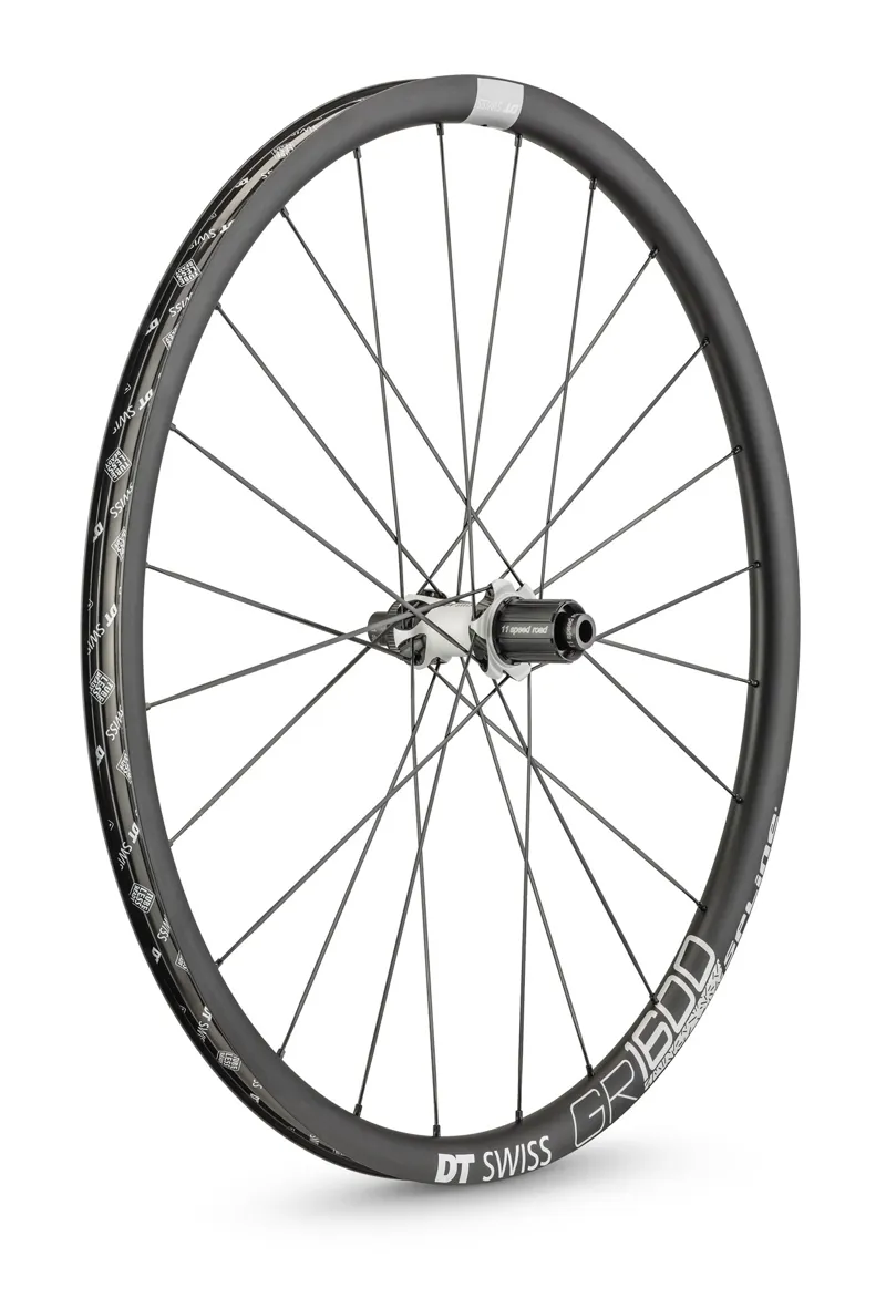 DT Swiss GR 1600 SPLINE Clincher 700c 25mm Rear Wheel - 12x142mm