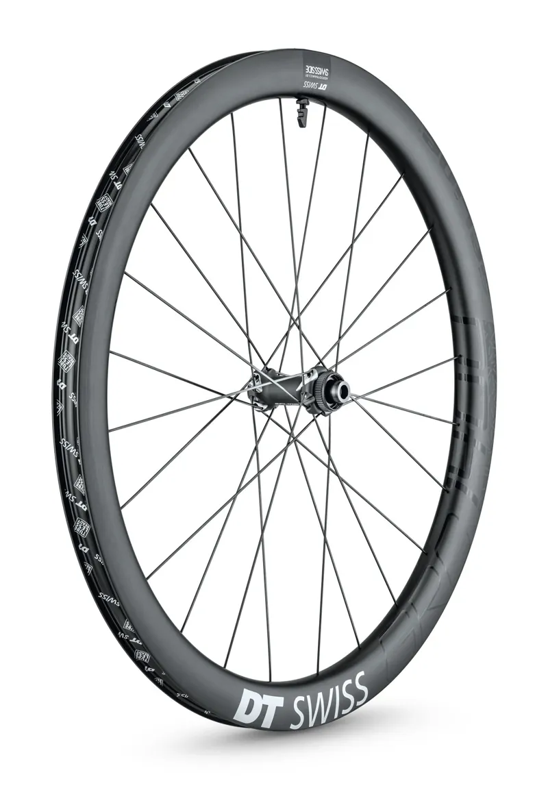 DT Swiss GRC 1400 Spline DB Carbon 700c 42mm Front Wheel - 12x100mm