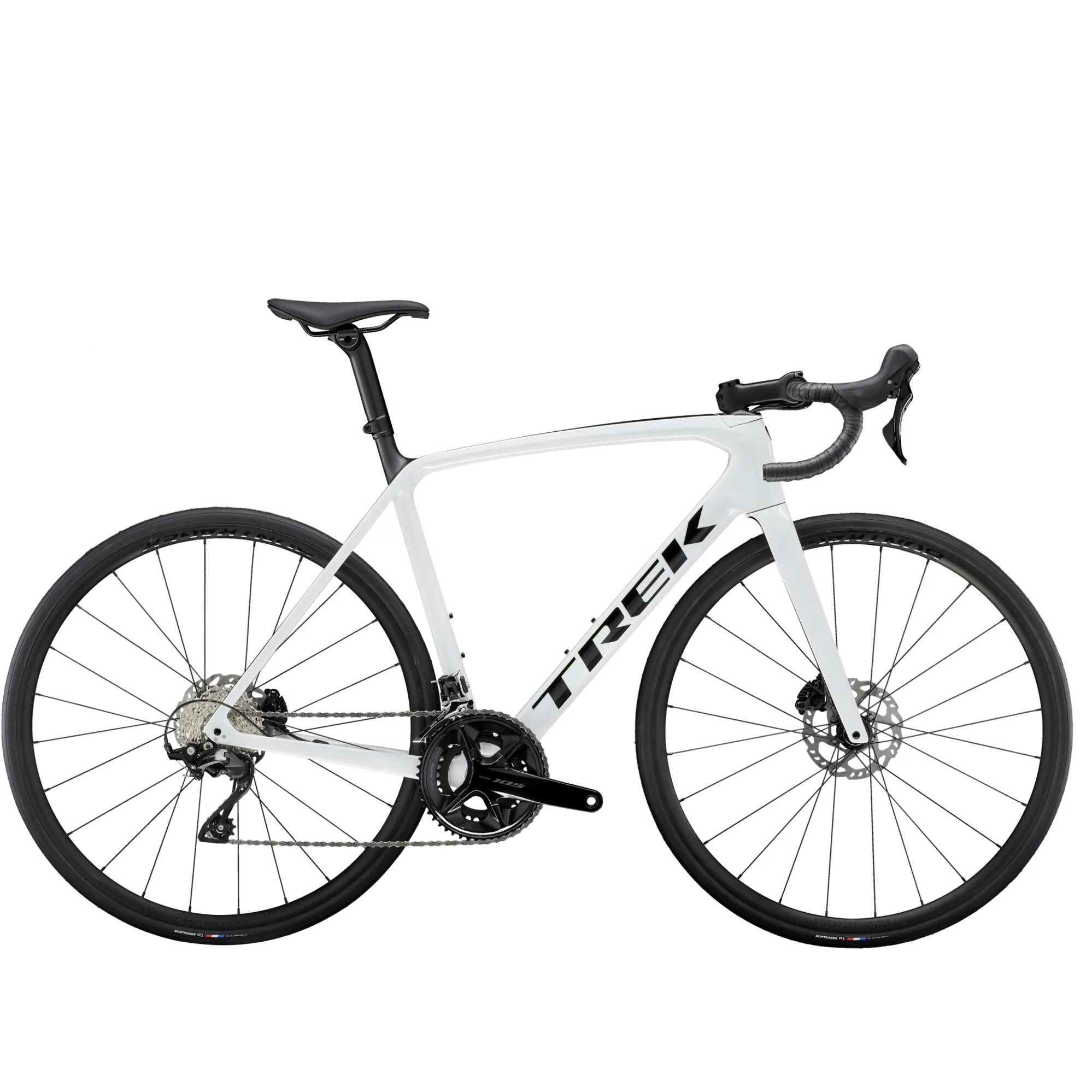 Trek Emonda SL 2024 Carbon Road Bike White Prismatic 58cm