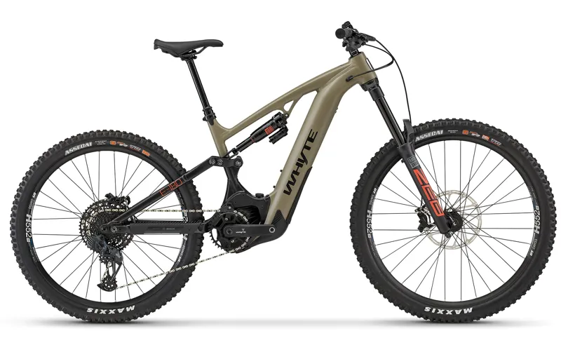 Whyte E-180 S 29er/27.5 inch 2025 Electric Mountain Bike - Matt Olive
