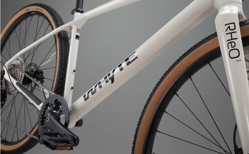 Whyte RheO 1 2025 Hybrid Bike - Gloss Grey-4