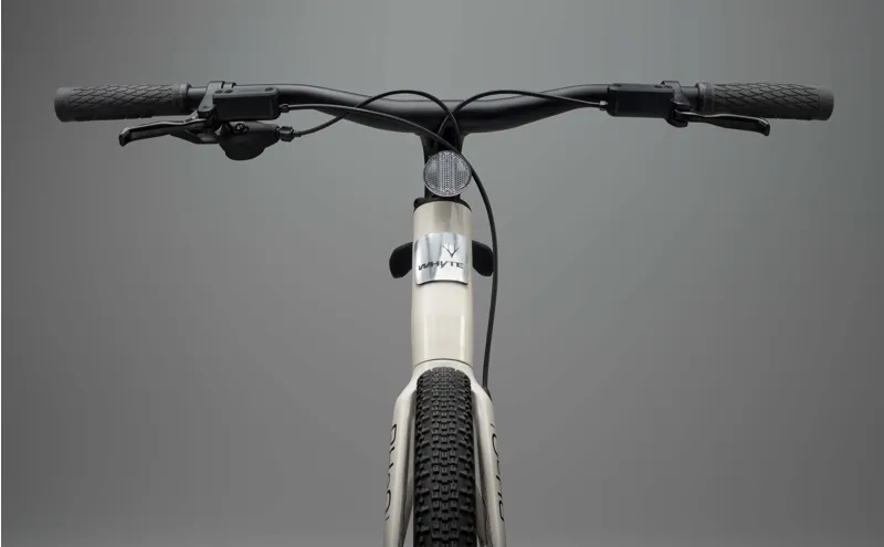 Whyte RheO 1 Step-Thru Unisex 2025 Hybrid Bike - Gloss Grey-3