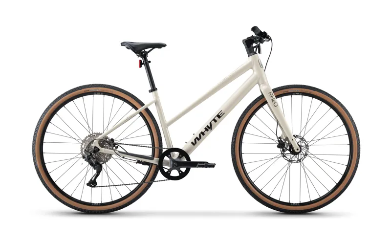 Whyte RheO 1 Step-Thru Unisex 2025 Hybrid Bike - Gloss Grey