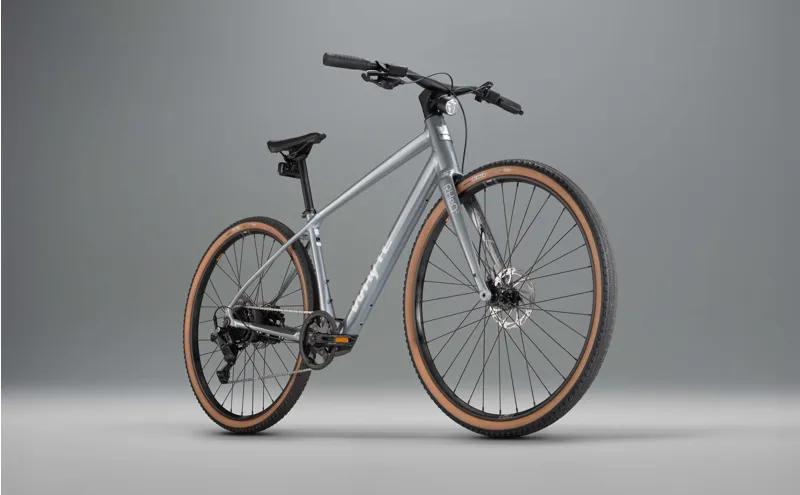 Whyte RheO 2 2025 Electric Hybrid Bike - Gloss Silver-1