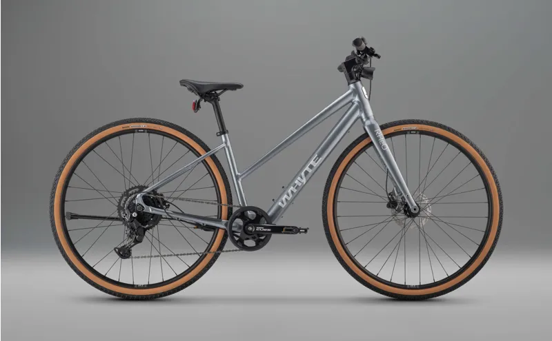 Whyte RheO 2 Step-Through 2025 Electric Hybrid Bike - Gloss Silver-2