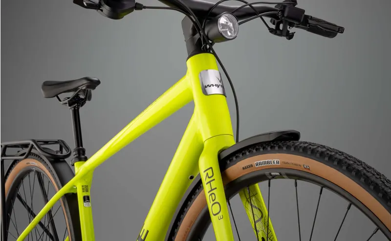 Whyte RheO 3 2025 Electric Hybrid Bike - Gloss Lime-9