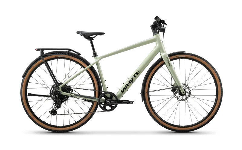 Whyte RheO 3 2025 Electric Hybrid Bike - Gloss Sage Green