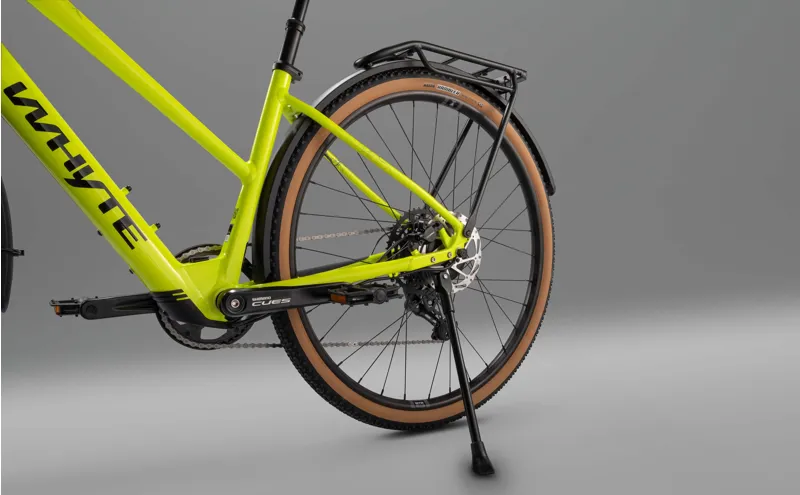 Whyte RheO 3 Step-Thru 2025 Unisex Electric Hybrid Bike - Gloss Lime-10