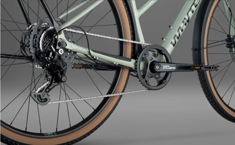 Whyte RheO 3 Step-Through 2025 Electric Hybrid Bike - Gloss Sage Green-7