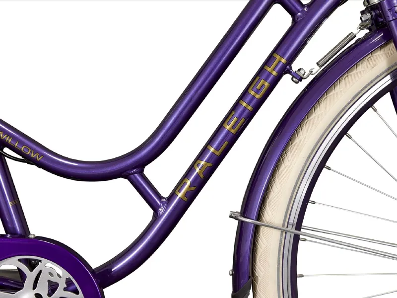 Raleigh Willow Women's Hybrid Bike - Purple-3