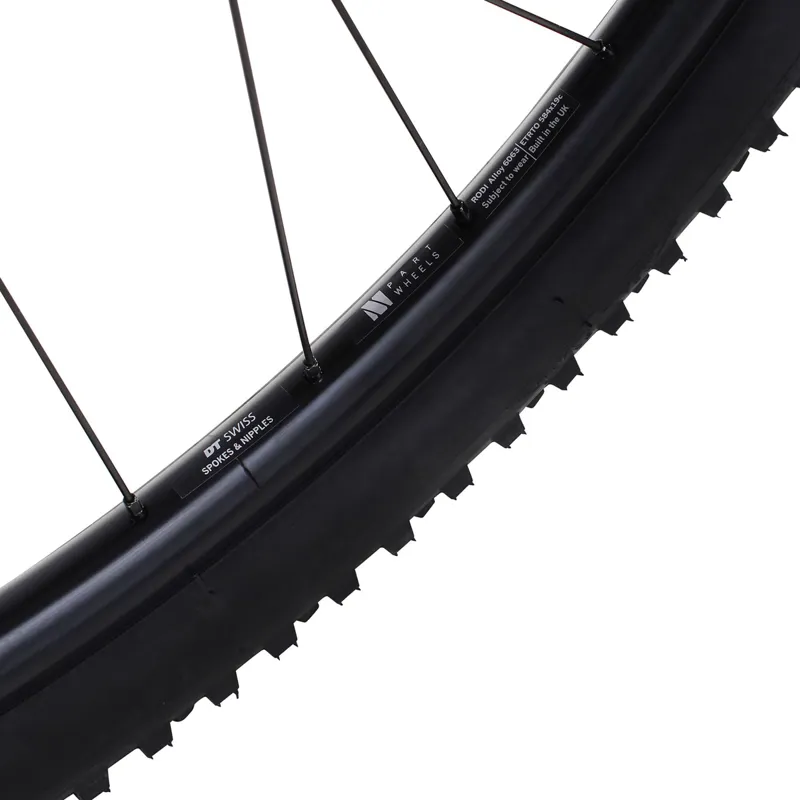 M Part MTB Disc 27.5 Front Wheel/Tyre Bundle Black 100mm QR-3