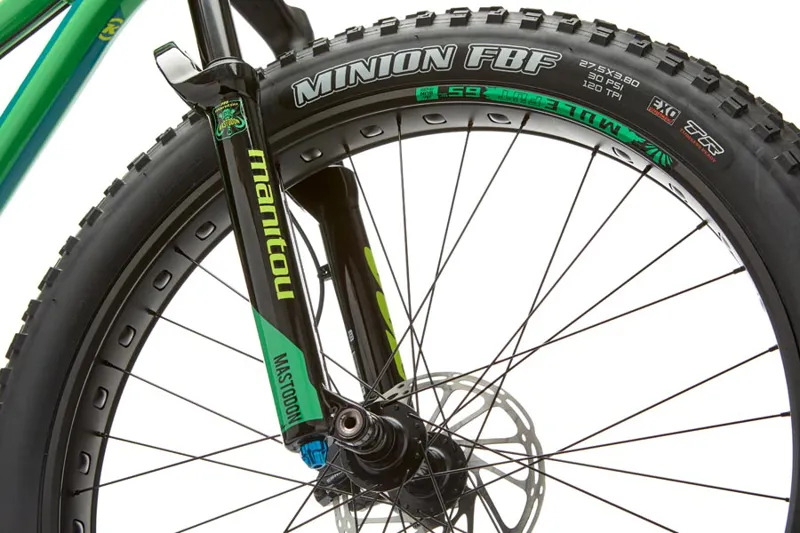 Kona Wozo 27.5 2020 Fat Bike - Green-8