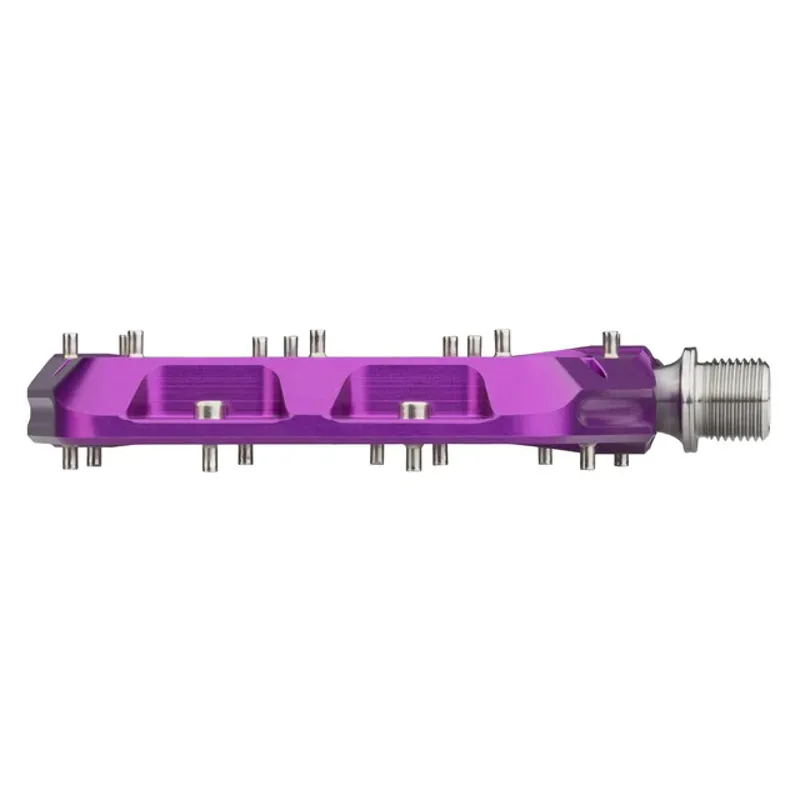 Wolf Tooth Waveform Flat MTB Pedals - Purple-2