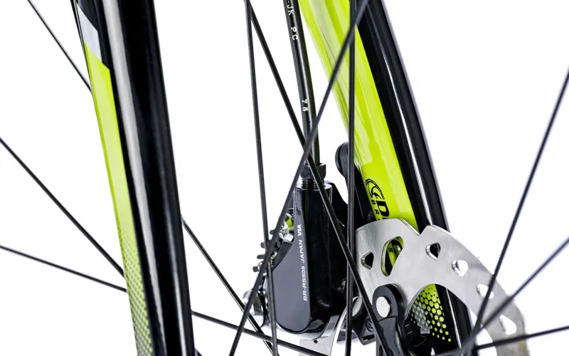 Lapierre Xelius SL 500 Disc 2018 Road Bike - Black/Green-4