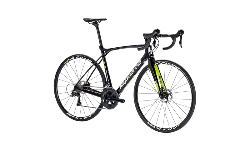 Lapierre Xelius SL 500 Disc 2018 Road Bike - Black/Green-1