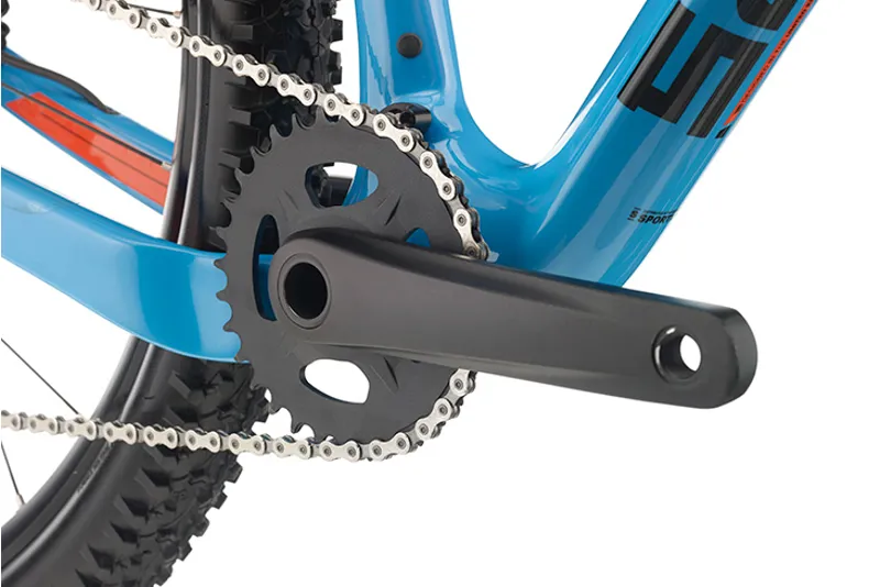 Saracen Zenith Carbon 29er 2019 Hardtail Mountain Bike Blue Orange
