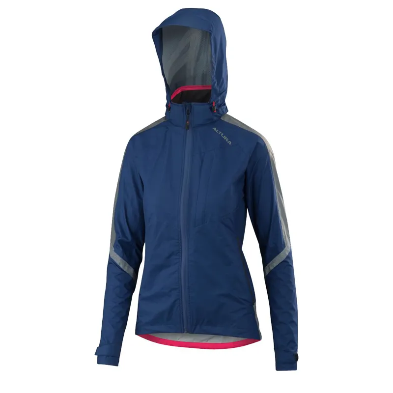 Altura Nightvision Cyclone Womens Waterproof Jacket - Blue