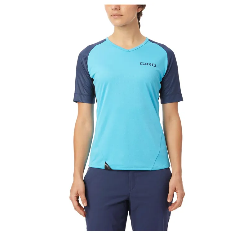 Download Giro Xar Womens Short Sleeve MTB Jersey - Iceberg Blue £44.99