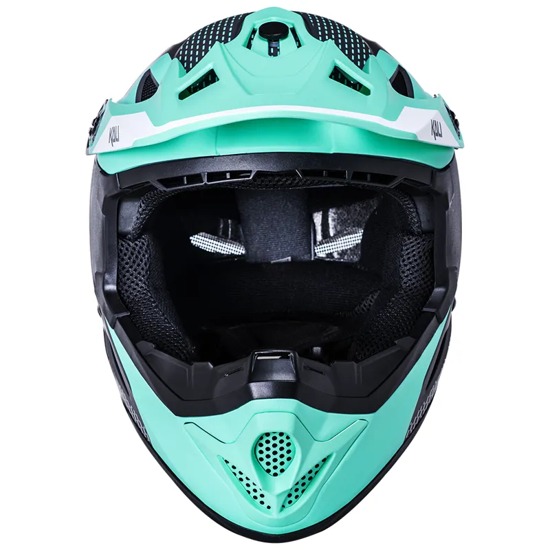 Kali Zoka Dash Full Face Helmet - Seafoam/Grey -3