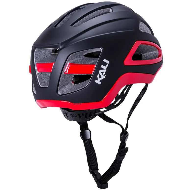 Kali Uno Urban Helmet - Matt Black/Red-2